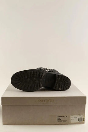 Boots Jimmy Choo Noir en Cuir