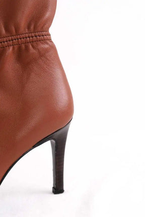 Boots Karine Arabian Camel en Cuir