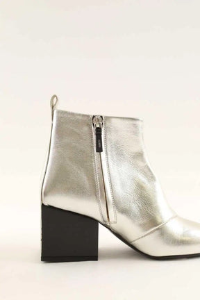 Boots Kenzo Argent en Cuir