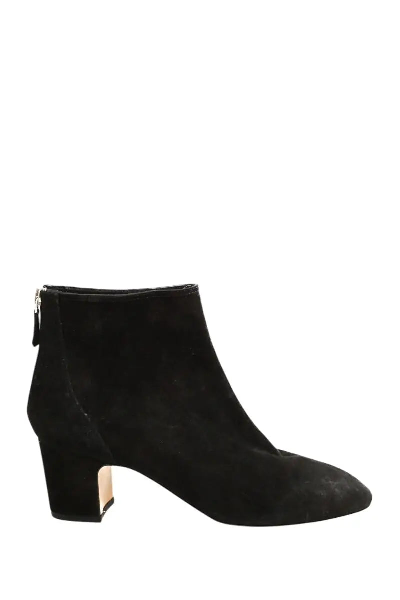 Boots LK Bennett Noir en Daim, taille 39 - Seconde Main