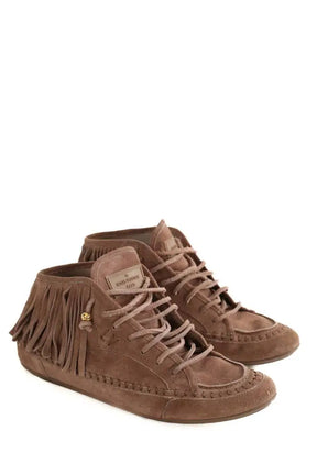 Boots Louis Vuitton Marron en Daim