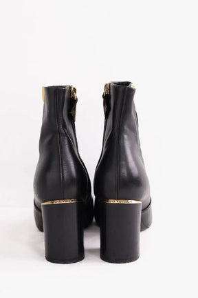 Boots Louis Vuitton Noir en Cuir