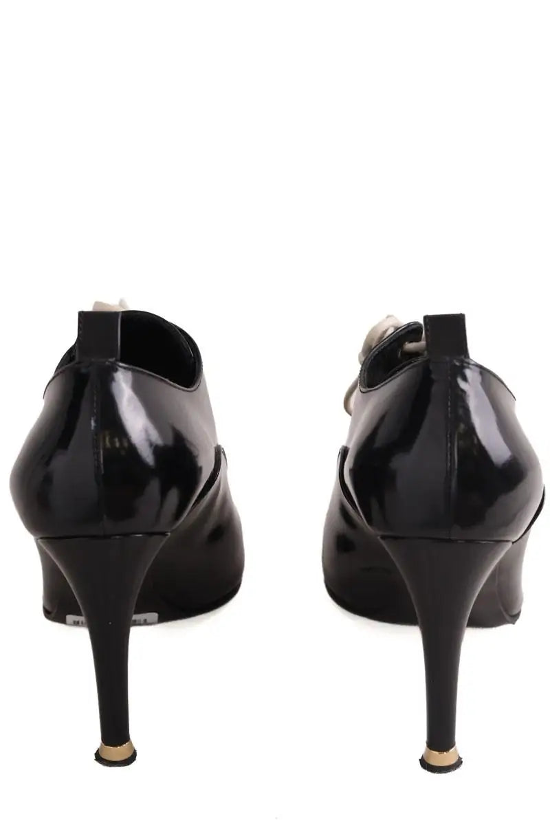 Boots Louis Vuitton Noir en Cuir verni