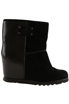 Boots Marc By Marc Jacobs Noir en Daim, taille 35 - Seconde Main