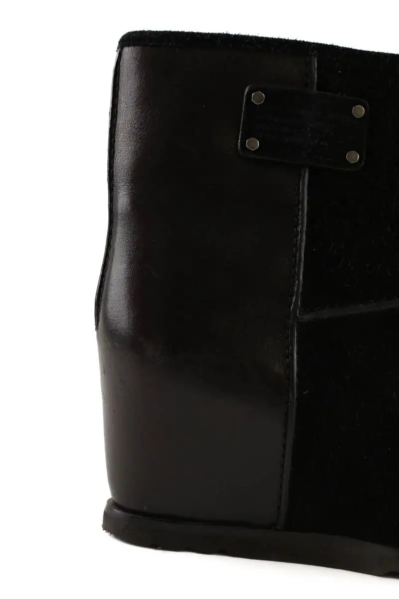 Boots Marc By Marc Jacobs Noir en Daim