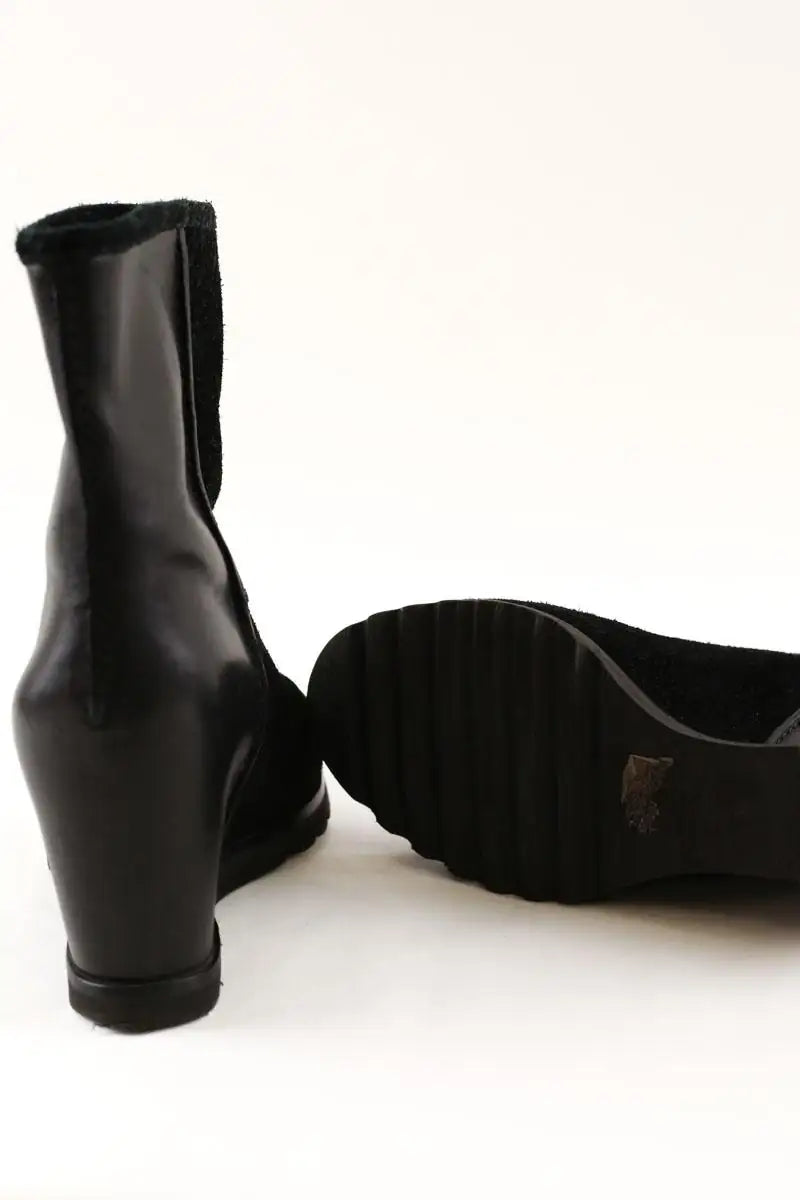 Boots Marc By Marc Jacobs Noir en Daim