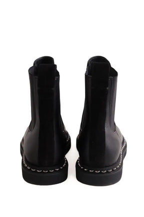 Boots Marie Laffont Noir en Cuir