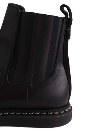 Boots Marie Laffont Noir en Cuir