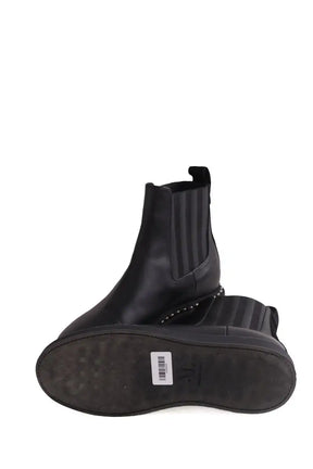 Boots Marie Laffont Noir en Cuir