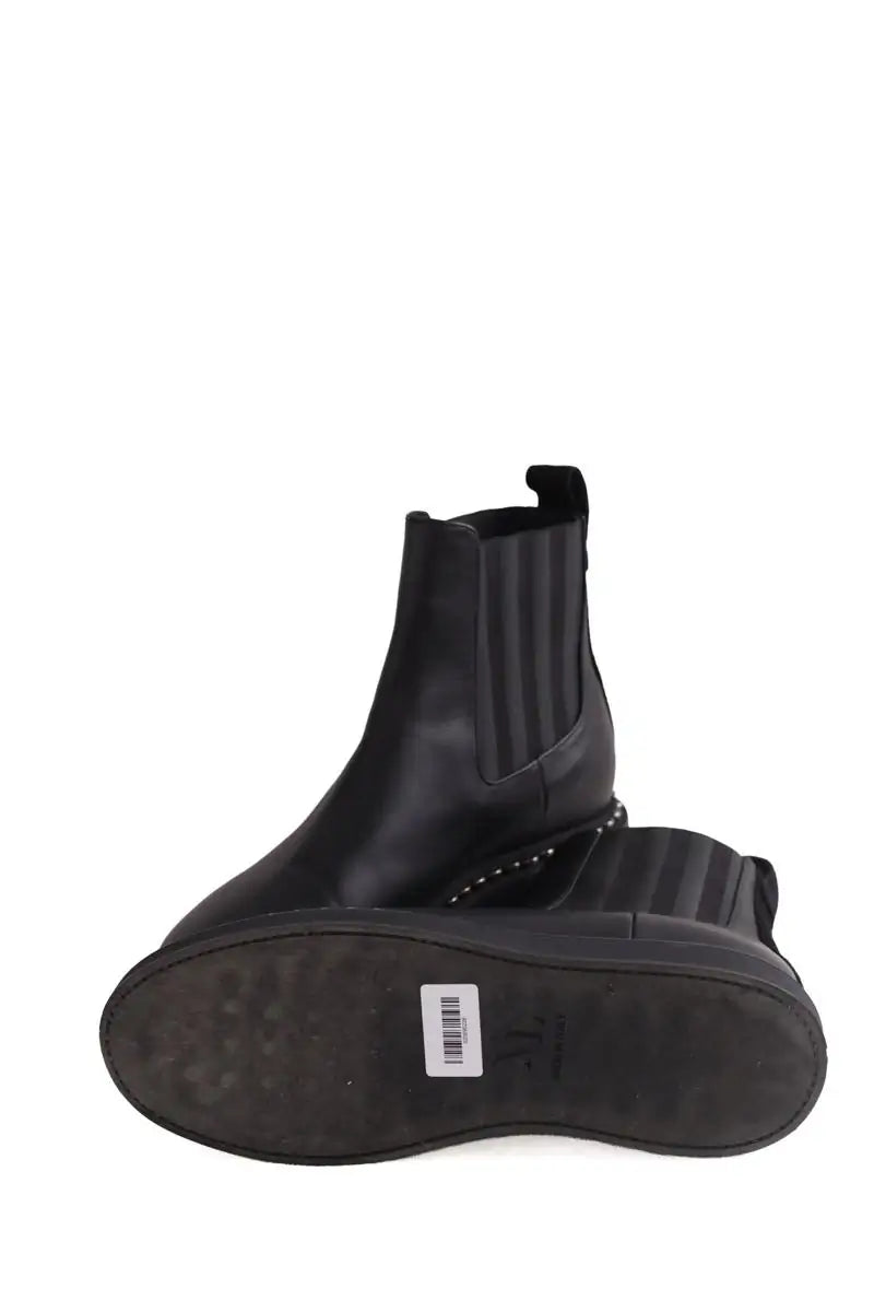 Boots Marie Laffont Noir en Cuir