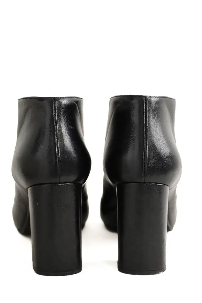 Boots Marni Noir en Cuir