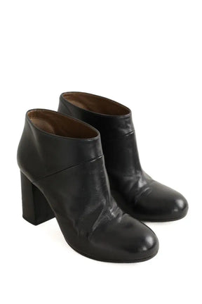 Boots Marni Noir en Cuir
