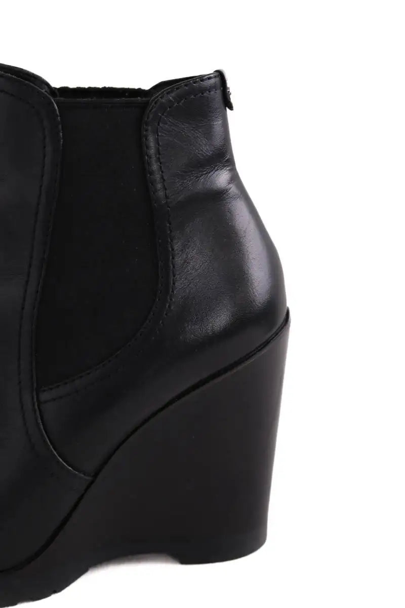 Boots Michael Kors Noir en Cuir