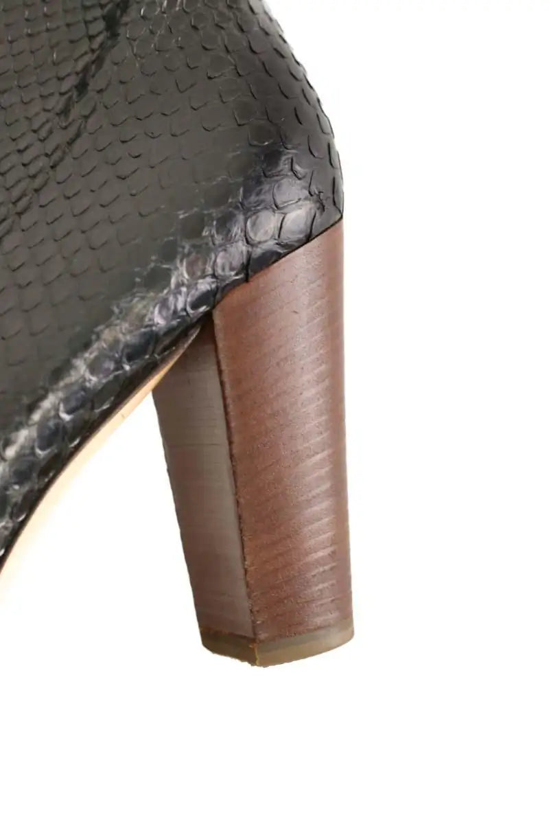 Boots Michel Vivien Noir en Cuir