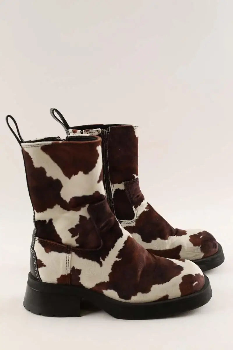 Boots Miista Marron en Tissu