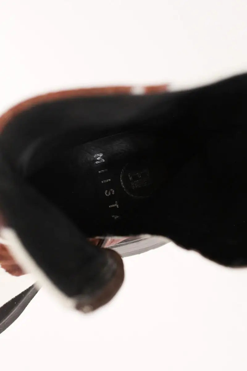 Boots Miista Marron en Tissu