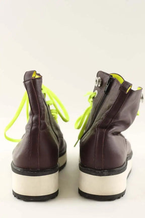 Boots mocassin Kenzo Marron en Cuir