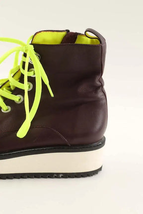 Boots mocassin Kenzo Marron en Cuir
