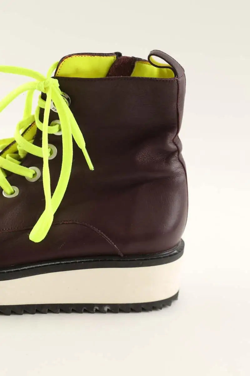 Boots mocassin Kenzo Marron en Cuir
