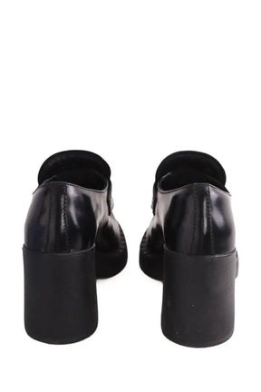 Boots mocassin Prada Noir en Cuir
