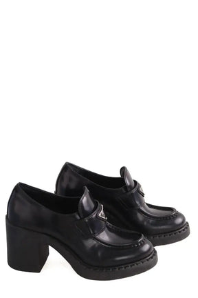 Boots mocassin Prada Noir en Cuir