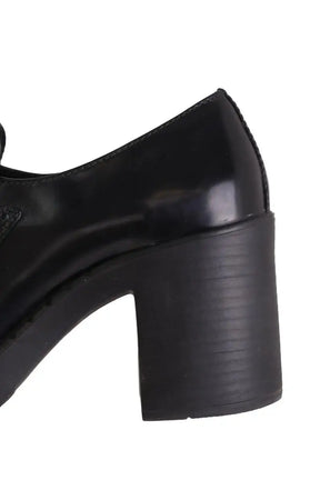 Boots mocassin Prada Noir en Cuir