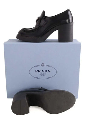 Boots mocassin Prada Noir en Cuir
