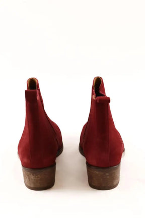 Boots Modetrotter Bordeaux en Daim