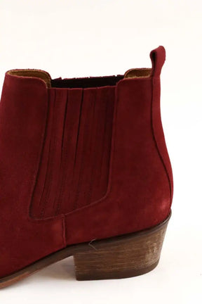Boots Modetrotter Bordeaux en Daim