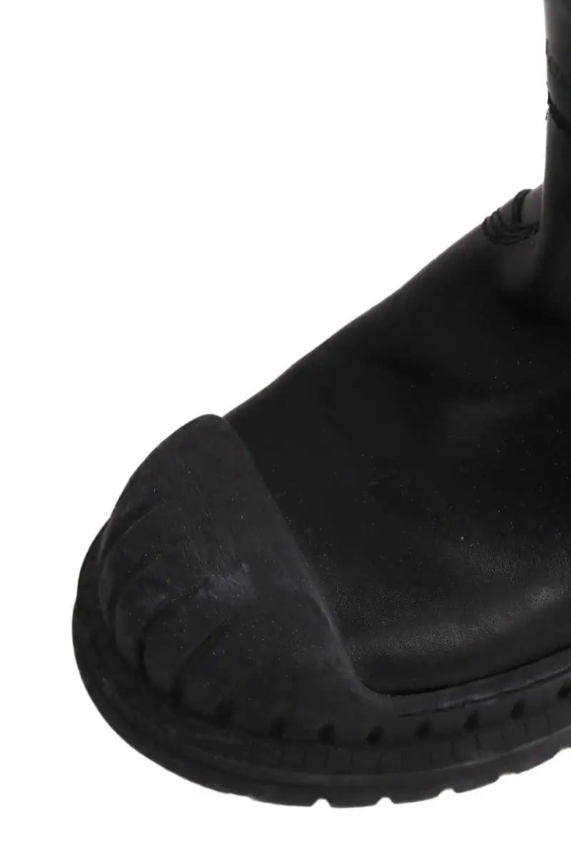 Boots motardes Acne Studios Noir en Cuir