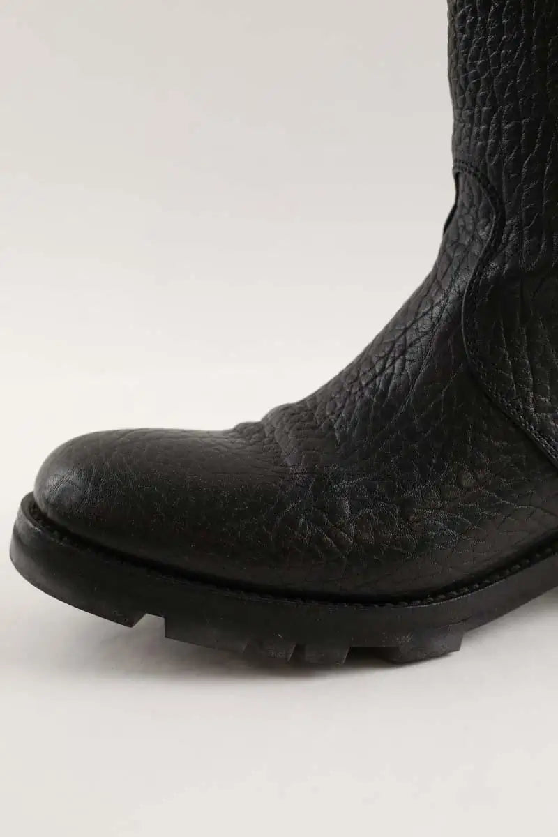 Boots motardes Jil Sander Noir en Cuir