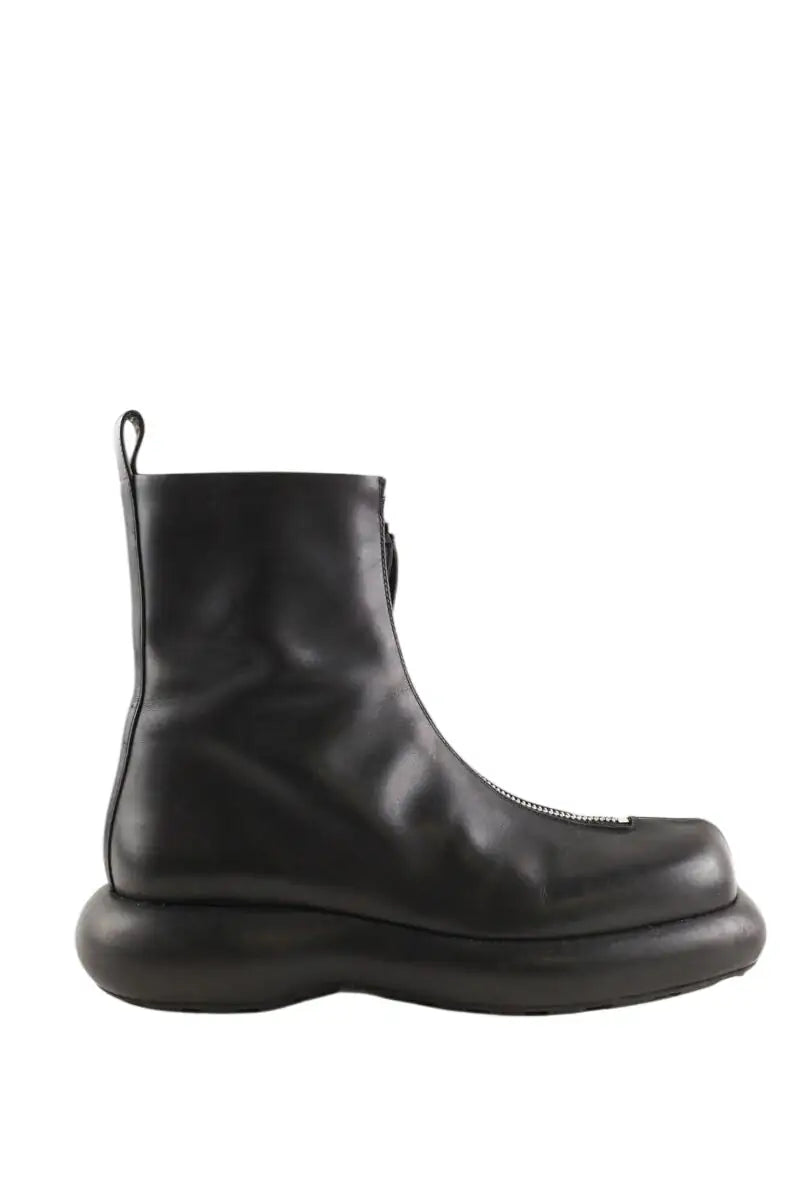 Boots motardes Jil Sander Noir en Cuir, taille 41 - Seconde Main