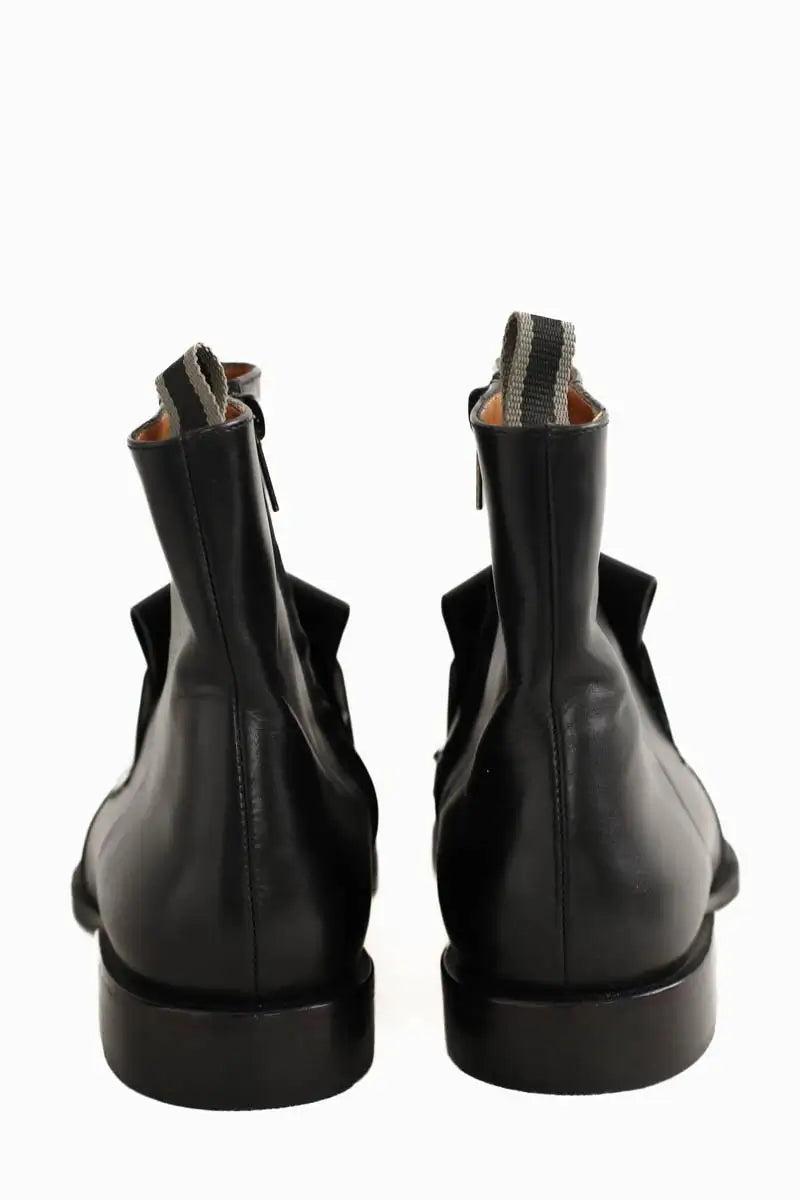 Boots motardes Robert Clergerie Noir en Cuir