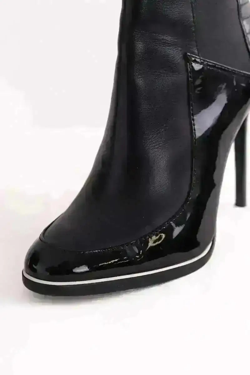 Boots Nicholas Kirkwood Noir en Cuir