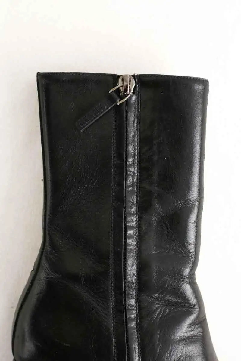 Boots Nodaleto Noir en Cuir