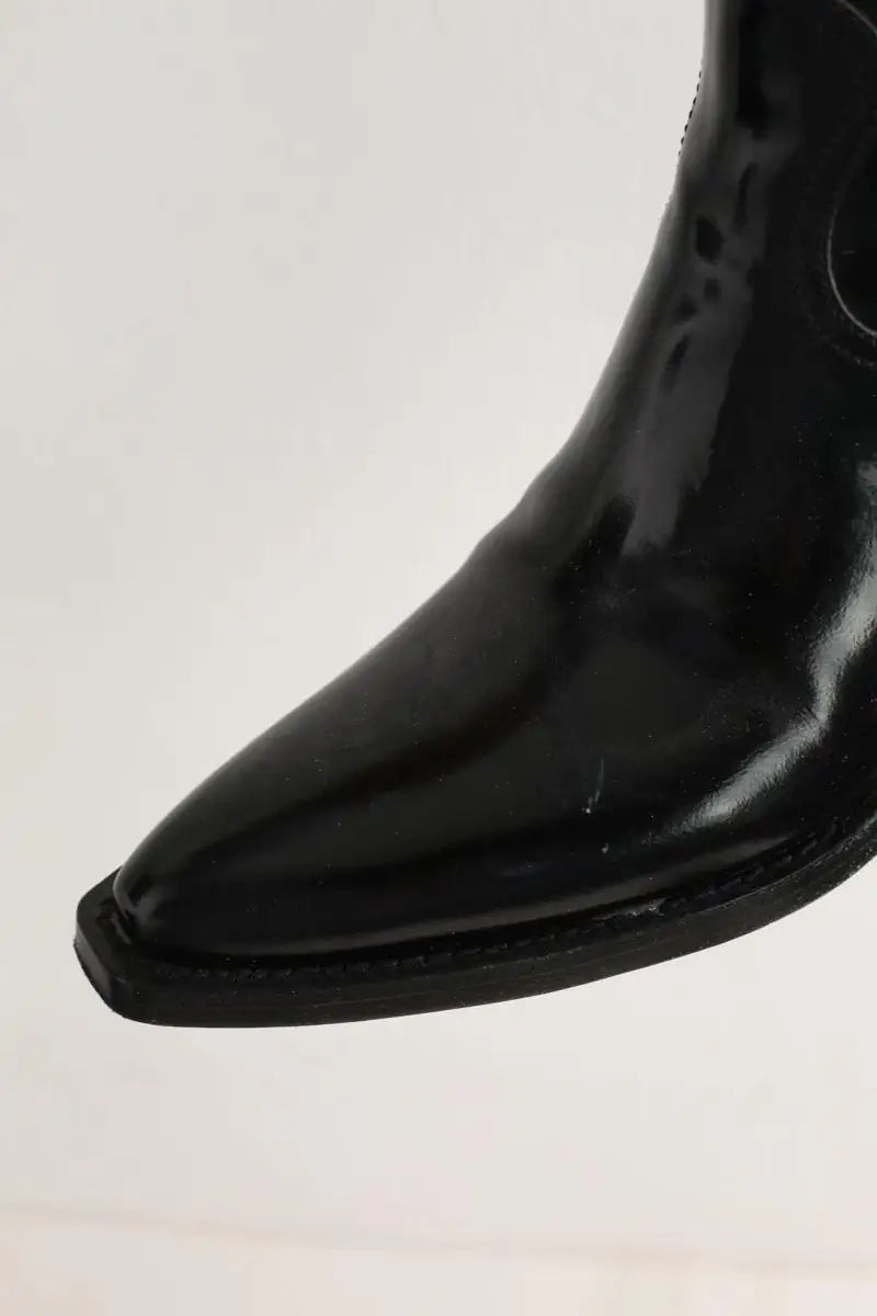 Boots Prada Noir en Cuir