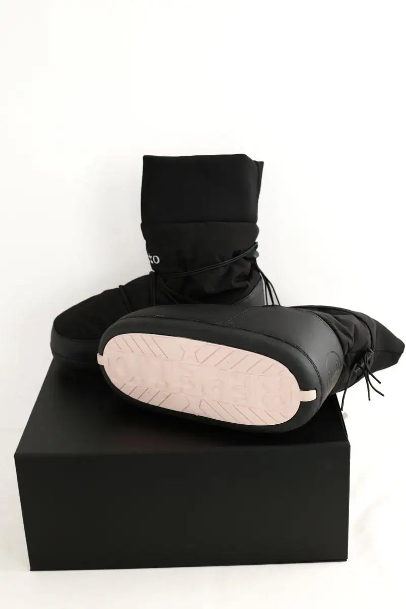 Boots Repetto Gentiane Noir en Tissu