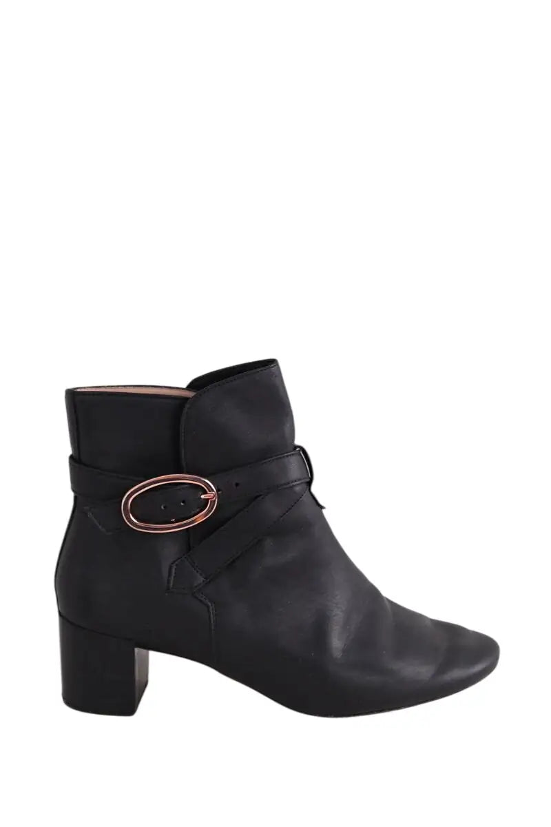 Boots Repetto Noir en Cuir, taille 38 - Seconde Main