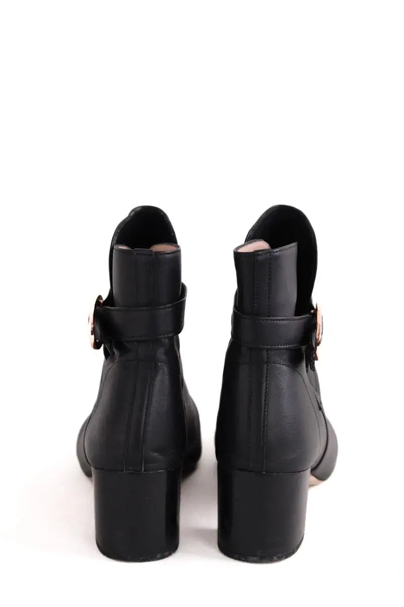 Boots Repetto Noir en Cuir