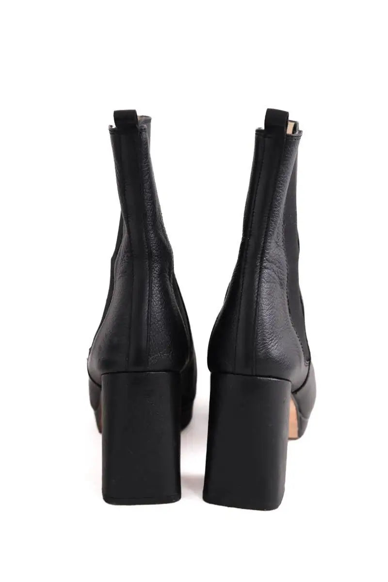 Boots Repetto Noir en Cuir