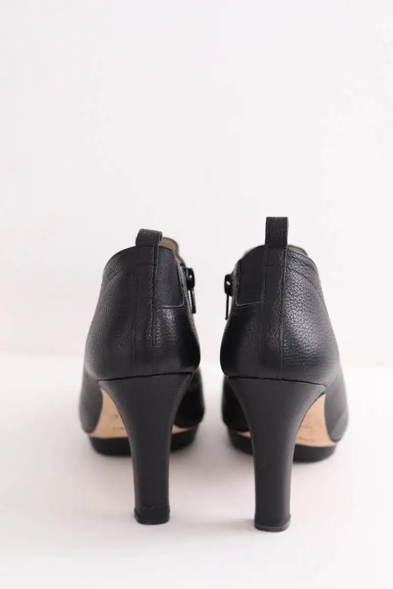 Boots Repetto Noir en Cuir