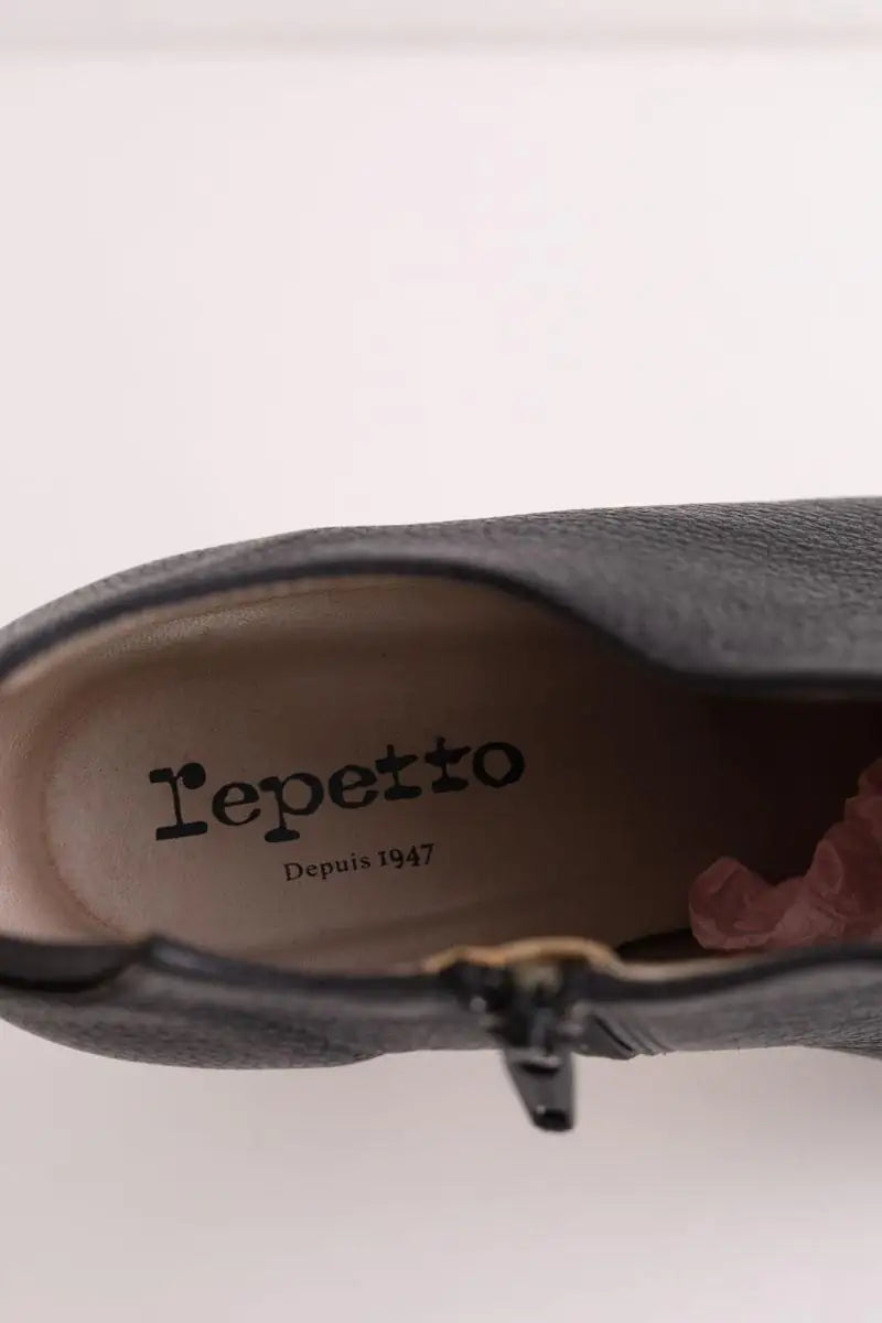 Boots Repetto Noir en Cuir