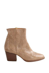 Boots Rivecour Marron en Cuirs exotiques, taille 38 - Seconde Main