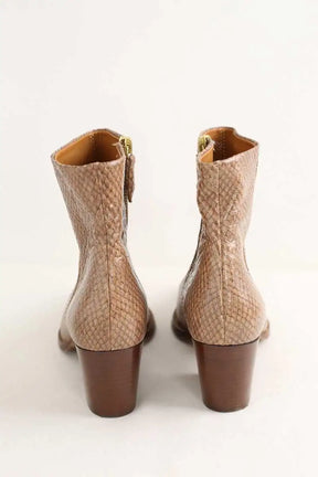 Boots Rivecour Marron en Cuirs exotiques