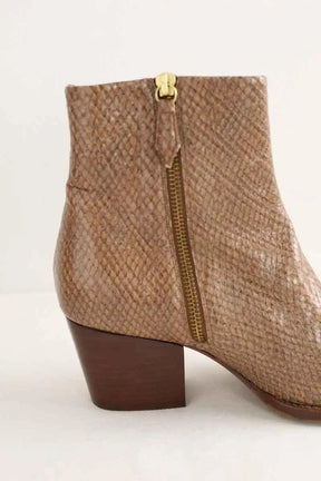 Boots Rivecour Marron en Cuirs exotiques