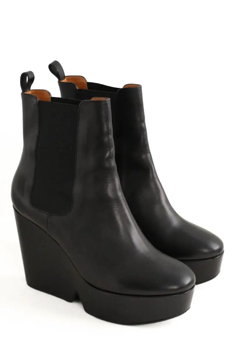 Boots Robert Clergerie Noir en Cuir