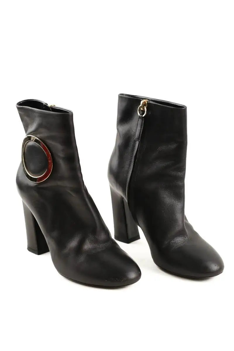 Boots Roger Vivier Noir en Cuir