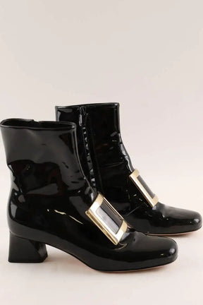 Boots Roger Vivier Noir en Cuir verni
