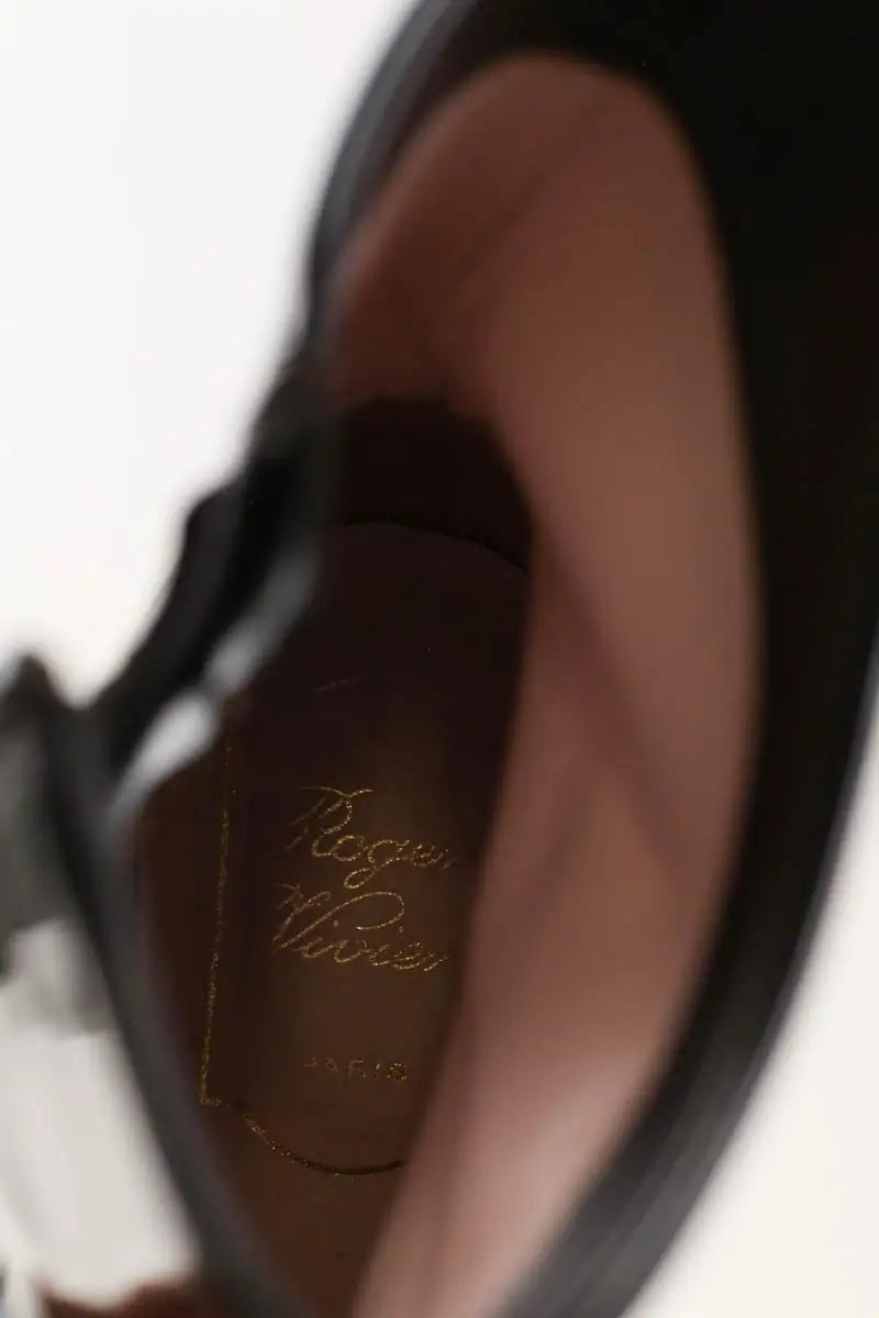Boots Roger Vivier Noir en Cuir verni