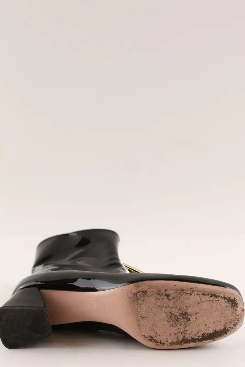 Boots Roger Vivier Noir en Cuir verni